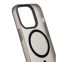 Силиконовый чехол SOFT MATT с поддержкой MagSafe для iPhone 13 Pro Max black