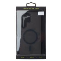 Силіконовий чохол SOFT MATT з підтримкою MagSafe для Samsung S24 Ultra black