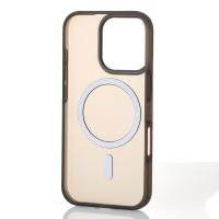 Силиконовый чехол SOFT MATT с поддержкой MagSafe для iPhone 16 Pro black