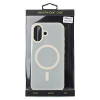 Силиконовый чехол SOFT MATT с поддержкой MagSafe для iPhone 17 antique white