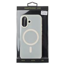 Силіконовий чохол SOFT MATT з підтримкою MagSafe для iPhone 17 antique white