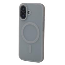 Силиконовый чехол SOFT MATTE с поддержкой MagSafe для iPhone 17 grey