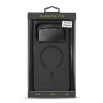 Силіконовий чохол SOFT MATTE з підтримкою MagSafe для iPhone 18 Pro Max black