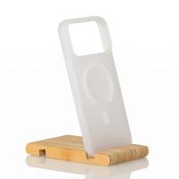 Силиконовый чехол SOFT MATTE с поддержкой MagSafe для iPhone 18 Pro Max white