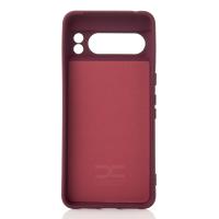 Силіконовий чохол SOFT Silicone Case для телефону Google Pixel 8 Pro (без лого) бордовий