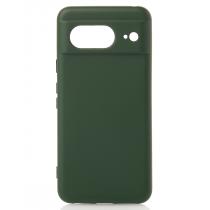 Силіконовий чохол SOFT Silicone Case для телефону Google Pixel 8 (без лого) темно-зелений