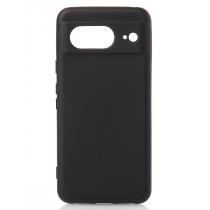 Силіконовий чохол SOFT Silicone Case для телефону Google Pixel 8 (без лого) чорний