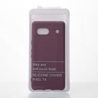 Силиконовый чехол SOFT Silicone Case для Google Pixel 7A (без лого) красный