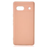 Силиконовый чехол SOFT Silicone Case для Google Pixel 8A (без лого) пудра