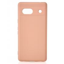 Силіконовий чохол SOFT Silicone Case для телефону Google Pixel 8A (без лого) пудра