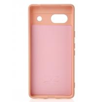 Силіконовий чохол SOFT Silicone Case для телефону Google Pixel 8A (без лого) пудра