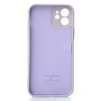 Силиконовый чехол SOFT Silicone Case для iPhone 12 (без лого) глициния