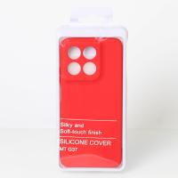 Силиконовый чехол SOFT Silicone Case для Moto G37 (без лого) красный