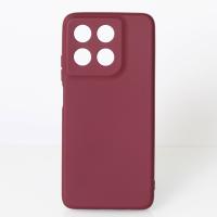 Силиконовый чехол SOFT Silicone Case для Moto G37 Power (без лого) бордовый