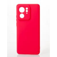 Силиконовый чехол SOFT Silicone Case для Motorola Edge 40 (без лого) малиновый
