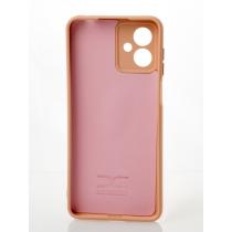 Силиконовый чехол SOFT Silicone Case для Moto G54 (без лого) пудра