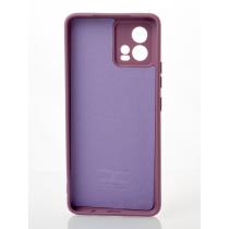 Силиконовый чехол SOFT Silicone Case для Motorola G72 (без лого) лаванда