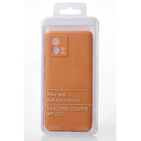 Силиконовый чехол SOFT Silicone Case для Motorola G72 (без лого) пудра