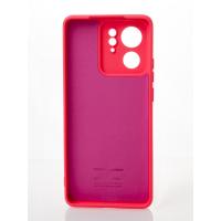 Силиконовый чехол SOFT Silicone Case для Motorola Edge 40 (без лого) малиновый