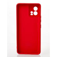 Силиконовый чехол SOFT Silicone Case для Motorola G72 (без лого) красный