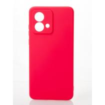 Силиконовый чехол SOFT Silicone Case для Motorola G84 (без лого) малиновый