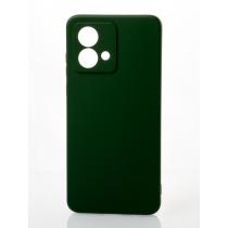 Силиконовый чехол SOFT Silicone Case для Motorola G84 (без лого) темно-зеленый