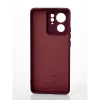 Силиконовый чехол SOFT Silicone Case для Motorola Edge 40 (без лого) бордовый
