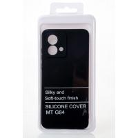 Силиконовый чехол SOFT Silicone Case для Motorola G84 (без лого) черный