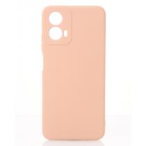 Силиконовый чехол SOFT Silicone Case для Motorola G24 (без лого) пудра