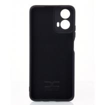Силиконовый чехол SOFT Silicone Case для Motorola G34 (без лого) черный