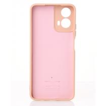 Силиконовый чехол SOFT Silicone Case для Motorola G34 (без лого) пудра