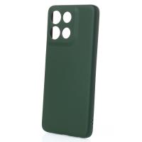 Силиконовый чехол SOFT Silicone Case для Motorola G56 (без лого) темно-зеленый