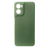 Силиконовый чехол SOFT Silicone Case для Motorola G06 Power (без лого) темно-зеленый