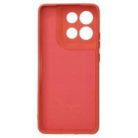 Силиконовый чехол SOFT Silicone Case для Motorola G86 (без лого) красный