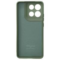 Силиконовый чехол SOFT Silicone Case для Motorola G86 (без лого) темно-зеленый