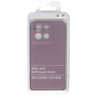 Силиконовый чехол SOFT Silicone Case для Motorola G86 (без лого) лаванда