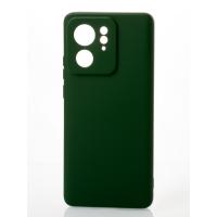 Силиконовый чехол SOFT Silicone Case для Motorola Edge 40 (без лого) темно-зеленый