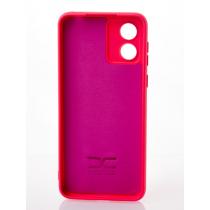 Силиконовый чехол SOFT Silicone Case для Motorola E13 (без лого) малиновый