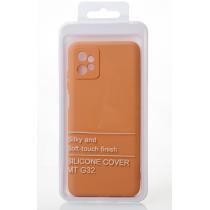 Силиконовый чехол SOFT Silicone Case для Motorola G32 (без лого) пудра
