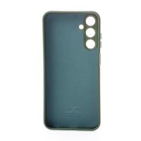 Силиконовый чехол SOFT Silicone Case для Samsung A55 (без лого) темно-зеленый