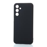 Силиконовый чехол SOFT Silicone Case для Samsung A55 (без лого) черный