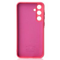 Силиконовый чехол SOFT Silicone Case для Samsung A55 (без лого) малиновый