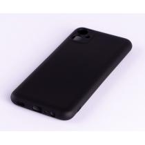 Силиконовый чехол SOFT Silicone Case для Samsung A04e (без лого) черный