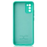 Силиконовый чехол SOFT Silicone Case для Samsung A02S/M02S (без лого) бирюза