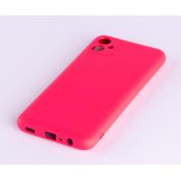 Силиконовый чехол SOFT Silicone Case для Samsung A04e (без лого) малиновый