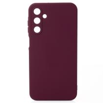 Силиконовый чехол SOFT Silicone Case для Samsung A26 (без лого) бордовый