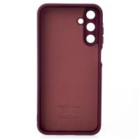 Силиконовый чехол SOFT Silicone Case для Samsung A26 (без лого) бордовый