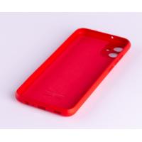 Силиконовый чехол SOFT Silicone Case для Samsung A04e (без лого) красный