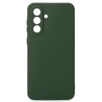 Силиконовый чехол SOFT Silicone Case для Samsung A36 (без лого) темно-зеленый
