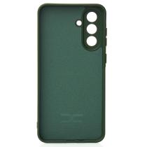 Силиконовый чехол SOFT Silicone Case для Samsung A36 (без лого) темно-зеленый